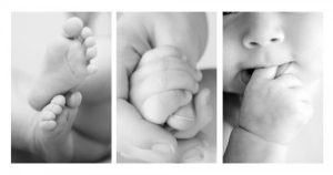 پیشنهاداتی برای عکاسی نوزاد - عکاسی سیاه سفید با کنتراست کم - آتلیه نوزاد سروش