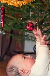 عکس نوزاد در کریسمس