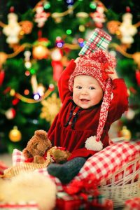 تم تولد کریسمس دخترانه