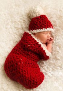 لباس بافت نوزادی ویژه کریسمس