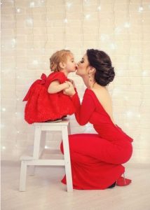 تم تولد کریسمس دخترانه