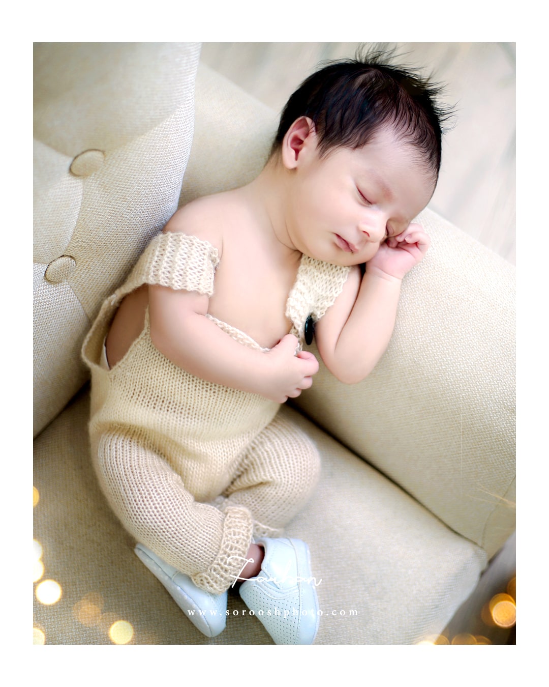 عکس نوزاد آتلیه کودک سروش